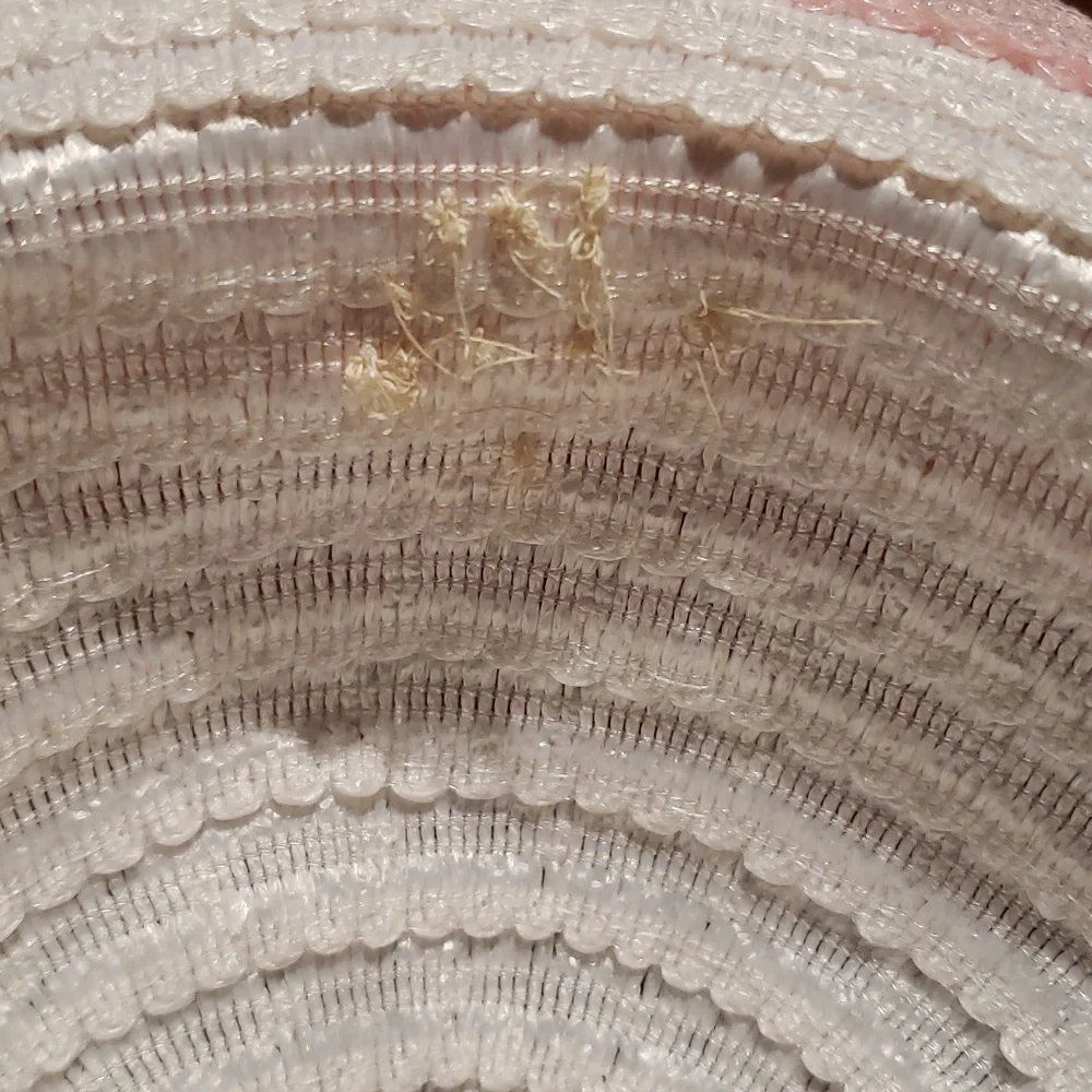 Girls hat NWOT White Pink
